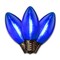 Holiday Bright Lights Holiday Bright Lights LED C9 Blue 25 ct Replacement Christmas Light Bulbs, PK25 BU25FLDSC9-TBLA - alternate 2